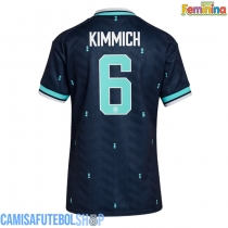 Camisa de time de futebol Alemanha Joshua Kimmich #6 Replicas 2º Equipamento Feminina Mundo 2026 Manga Curta